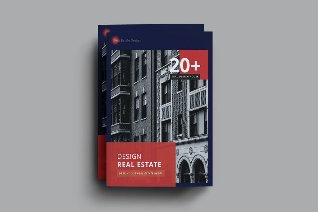 Dark Real Estate Brochure