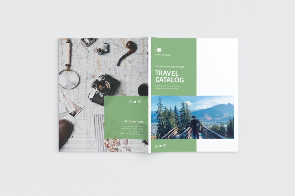 Travel Catalogue Brochure