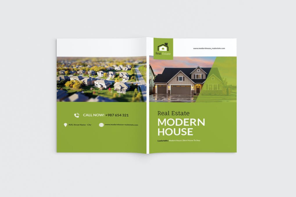 Homecore - A4 Real Estate Brochure Template