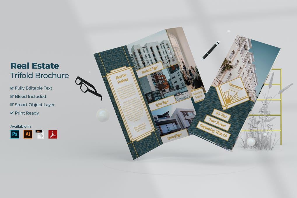Real Estate Trifold Brochure