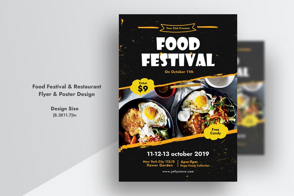 Food Festival Brochure Design   