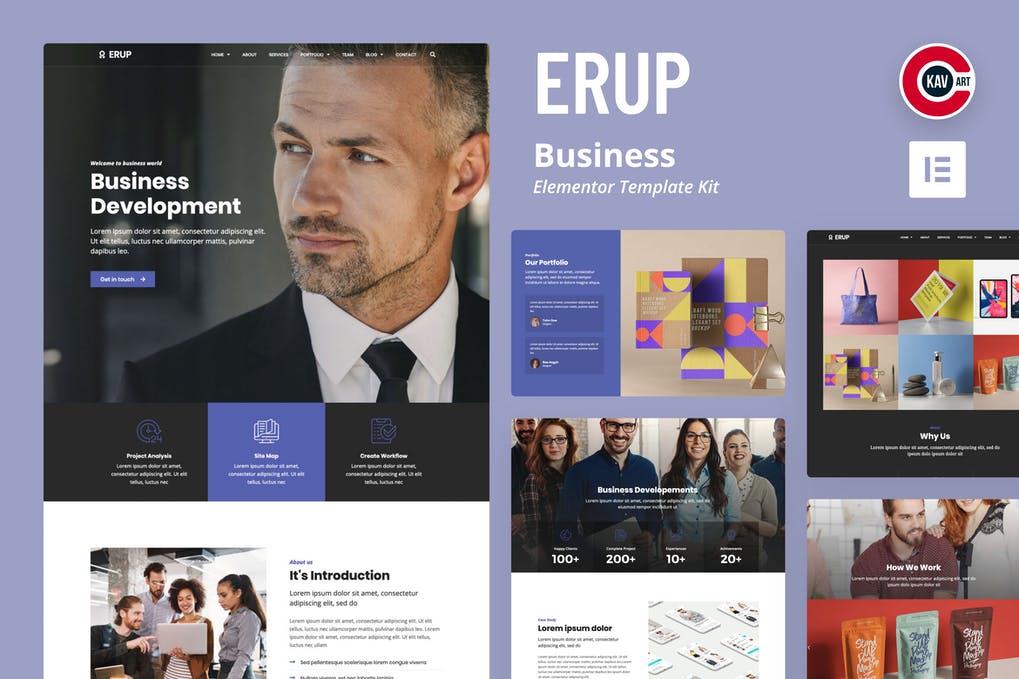 Erup - Business Template Kit