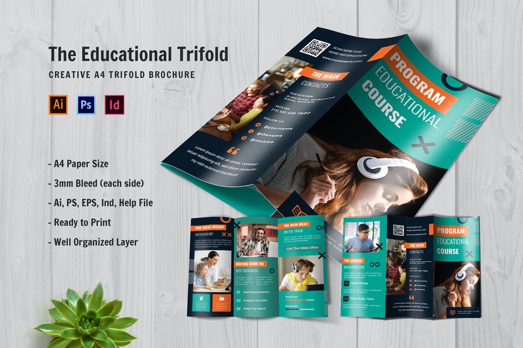 Educational Trifold Brochure 