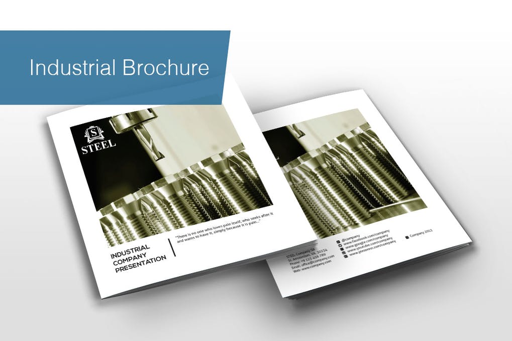 Industrial Brochure Design  
