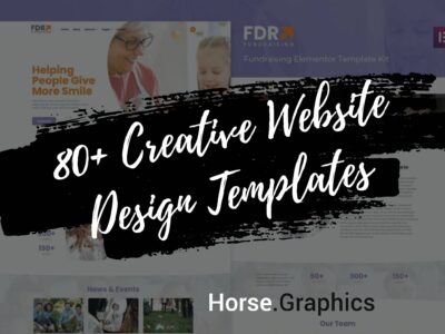 80+ Creative Website Design Templates